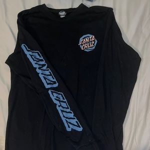 Long Sleeve Santa Cruz shirt